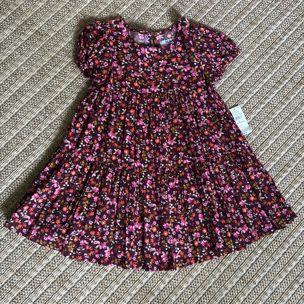 Floral toddler dress